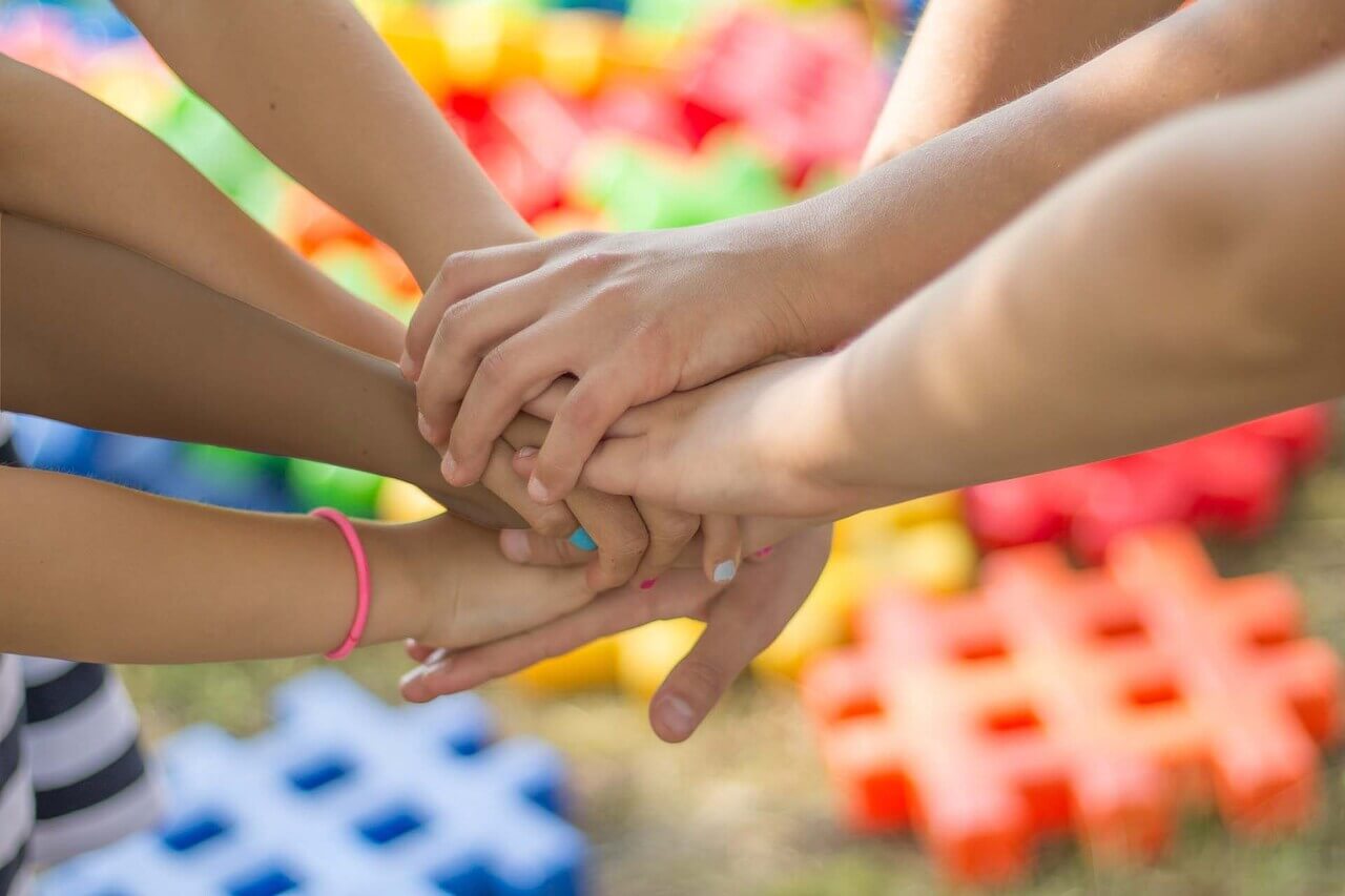 Children's hands Children's hands